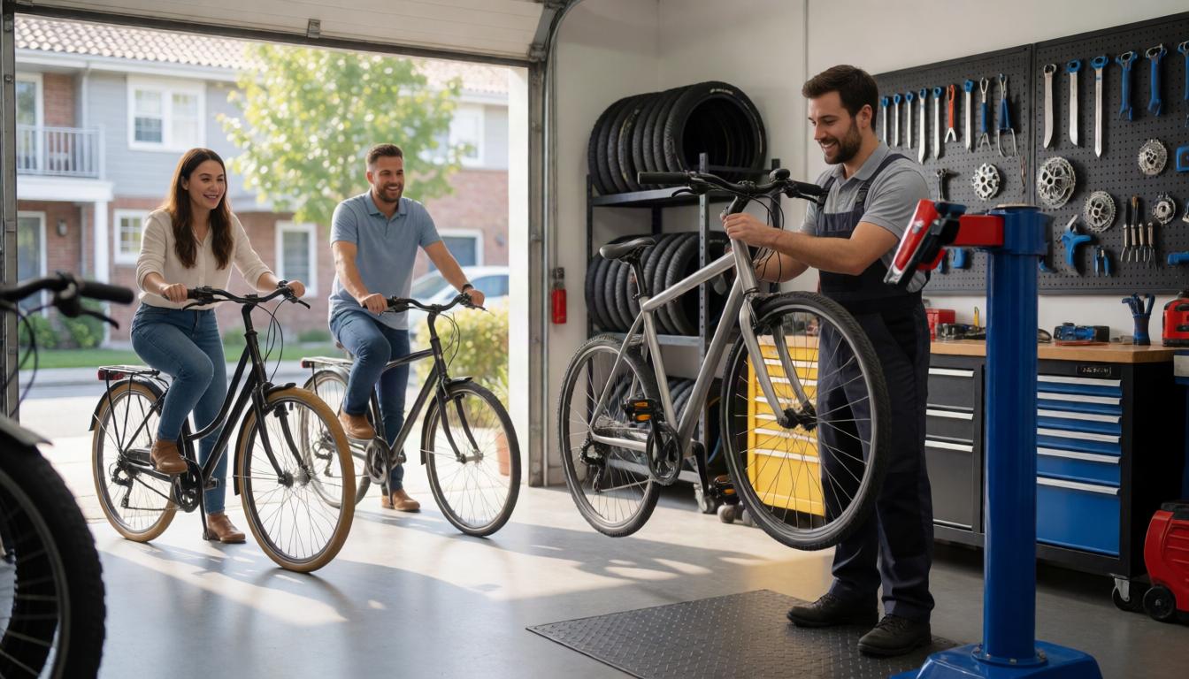 Bicycle Service in Markovci
